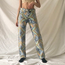 Load image into Gallery viewer, Vintage 1990s marbled deadstock jeans
